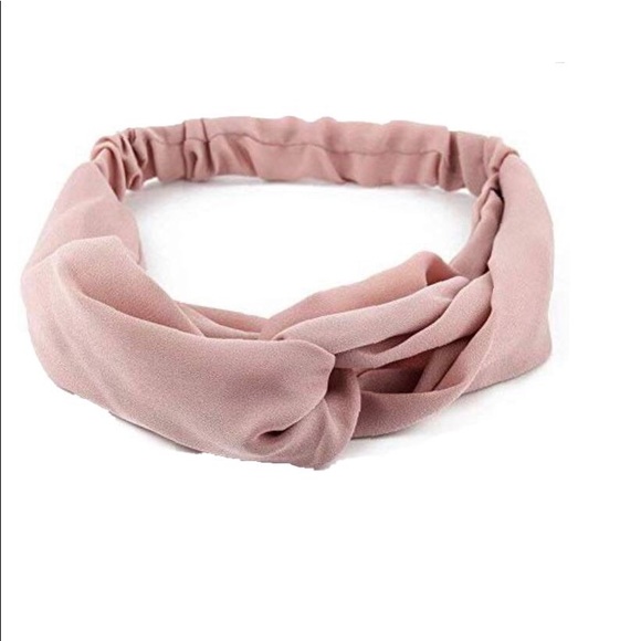 (Set of 4) Boho Twist Headband, Sueded - Picture 3 of 4